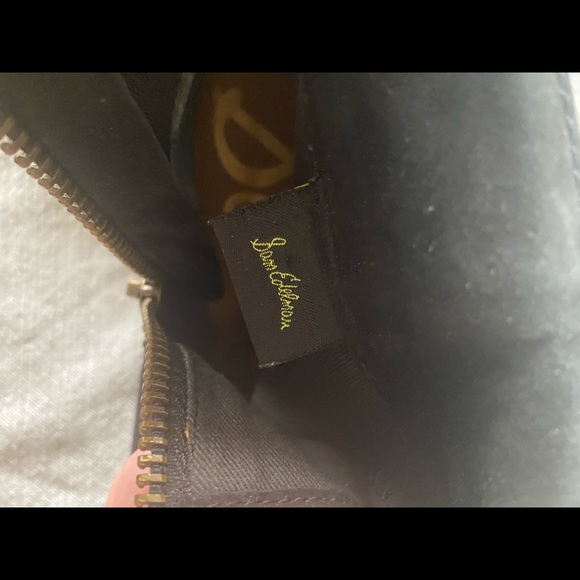 Sam Edelman Black Louie Suede Fringe Bootie - Picture 12 of 12